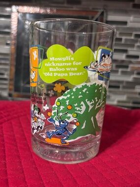 Disney McDonalds 100 years Anniversary glass. Share a Dream Come True